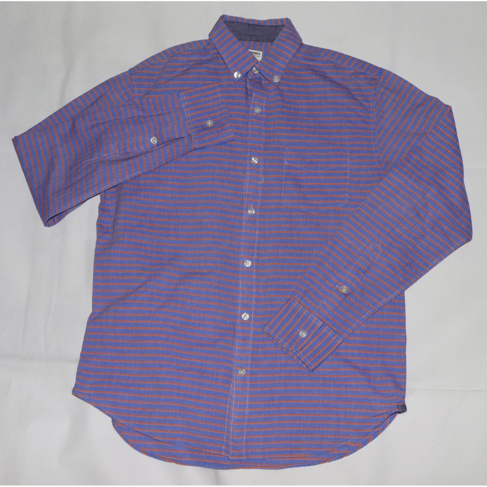 Bonobos Standard Fit Men's Long Sleeve Button Down Striped Shirt Size‎ Medium